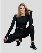 SEAMLESS ŠPORTNI KOMPLET - Black