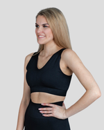 RIBBED ŠPORTNI KOMPLET - Black